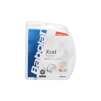 Babolat Xcel Collection Tennis Racket Strings Natural Blue