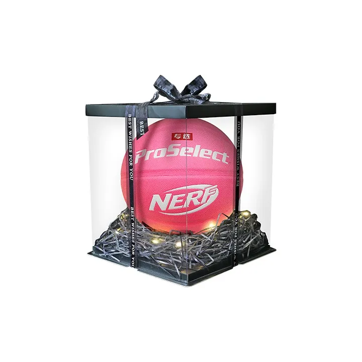 ProSelect x NERF PU Basketball Pink Size 7 Training Unisex-5