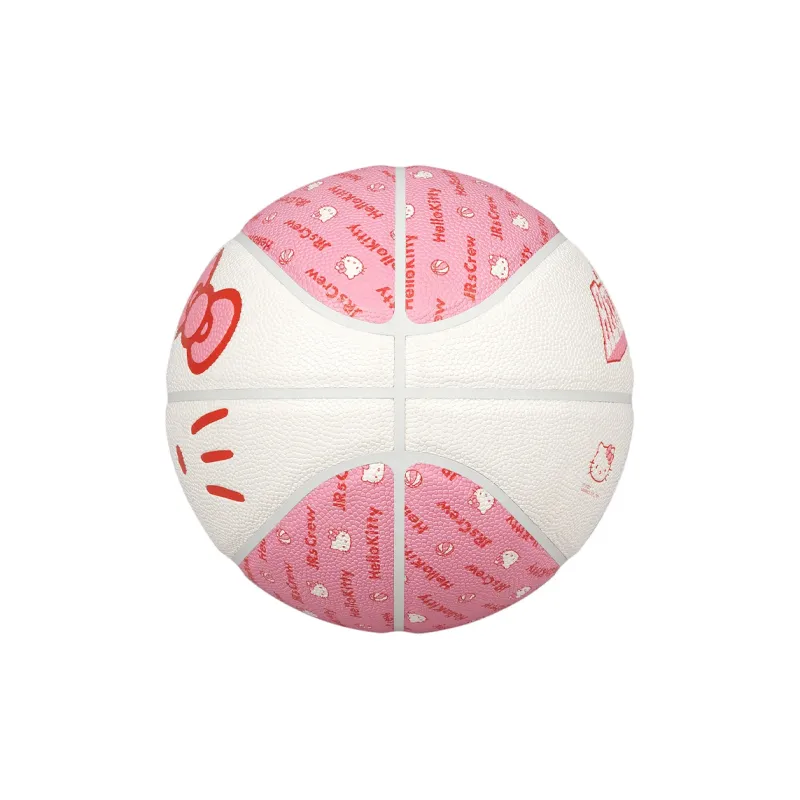 JRs x Sanrio Hello Kitty Collection PU Basketball Pink/White Size 7 Training Unisex-5