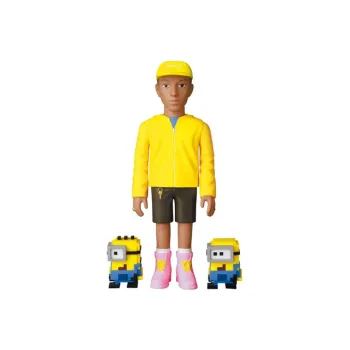 Medicom Toy Vcd Pharrell Williams And Minions Figure