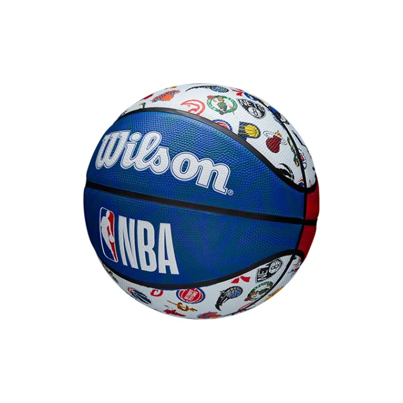 Wilson x NBA PU Basketball Blue White Red Size 4 Training-1