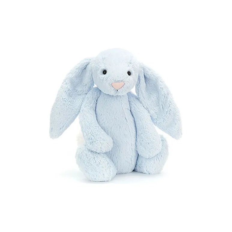 JELLYCAT Bashful Blue Bunny Stuffed Animal-0