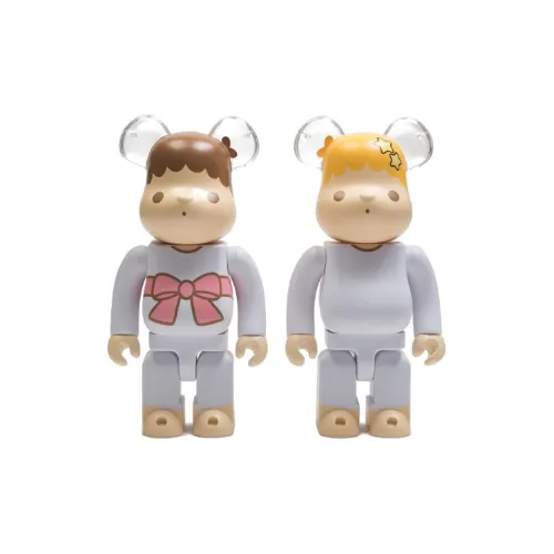 BE@RBRICK Little Twin Stars Kiki & Lala Vintage Color Scheme 2 Pack Set Trendy Figures