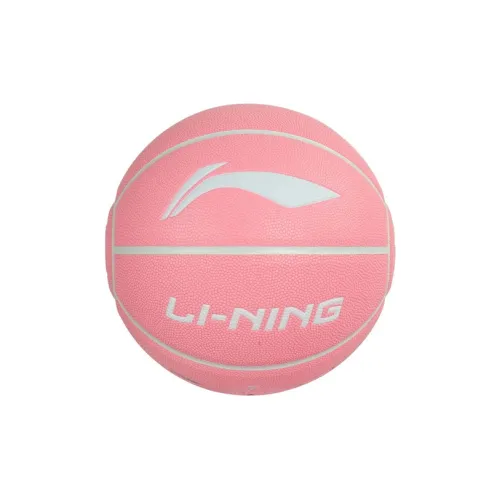 LiNing Badfive PU Basketball Pink Size 7 Training Unisex