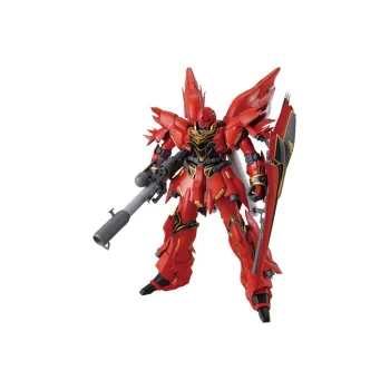 BANDAI MG Mobile Suit Gundam Unicorn Sinanju Rocket Cannon Animation OVA Version Model Kits