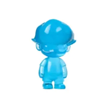 POP MART DIMOO MINI Transparent Doll Blind Box Products Single Mystery Box/Full Box 7 Pcs