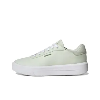 Adidas Neo Court Platform Cln 'Linen Green' Women's