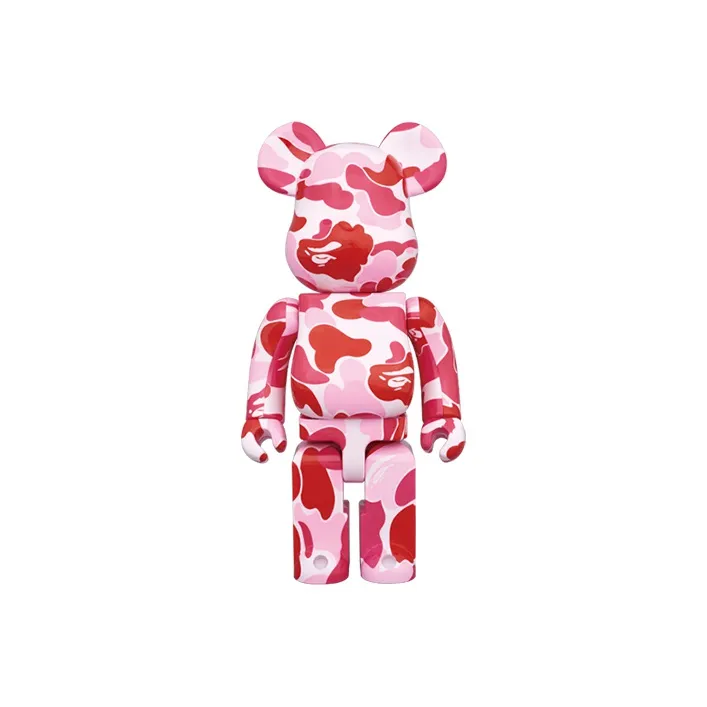 BE@RBRICK X Bape Medicom Toy Abc Camo Chogokin Pink-7