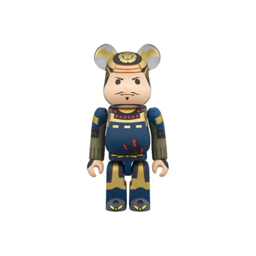 BE@RBRICK Warring States Era General Oda Nobunaga Hang Tag Box 100%