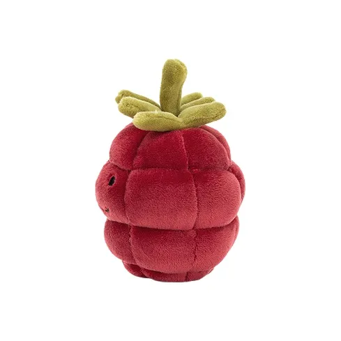 JELLYCAT Gourmet Collection Delicious Raspberry Fruit Dolls Plush Doll 10cm Height-1