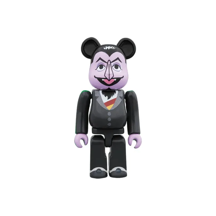 BE@RBRICK Count Von Count & Grover 2 Pack Multi-2