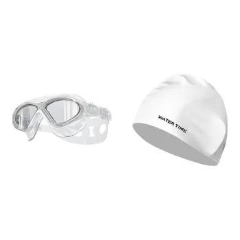 Watertime Swimming Sets Liquid Silicone, Polycarbonate Swimming Pool Unisex Tea White
