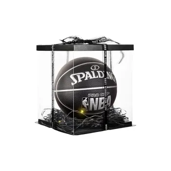 SPALDING x NBA PRO GRIP Series PU Basketball Black Size 7 Training Unisex