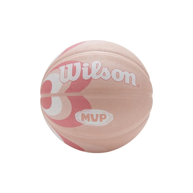 Wilson Rubber Basketball Pink Size 7 Training Unisex-2
