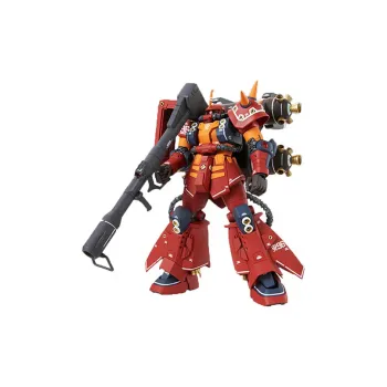 BANDAI MG 1/100 Spirit Red Zaku High Mobility Thunder Celestial Card Edition Gundam Hobby Model