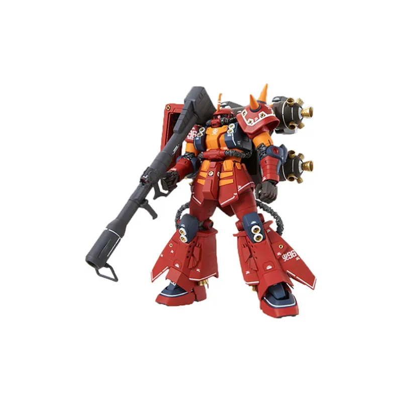 BANDAI MG 1/100 Spirit Red Zaku High Mobility Thunder Celestial Card Edition Gundam Hobby Model-0