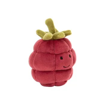 JELLYCAT Gourmet Collection 1yummy Fruit Raspberry Dolls Plush Doll 10cm Height