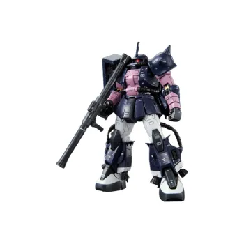 BANDAI RG 1 144 PB Limited MS 06R 1A Black Tri Star High Mobility Zaku II Model Kits 13cm
