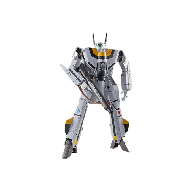 BANDAI DX Macross First Limited Edition VF 1S Valkyrie Roy Fokker Assembled Models 30cm Special Edition-0