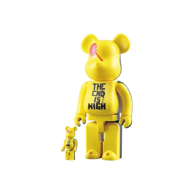 Bearbrick Watchmen The End Is Nigh Yellow-0