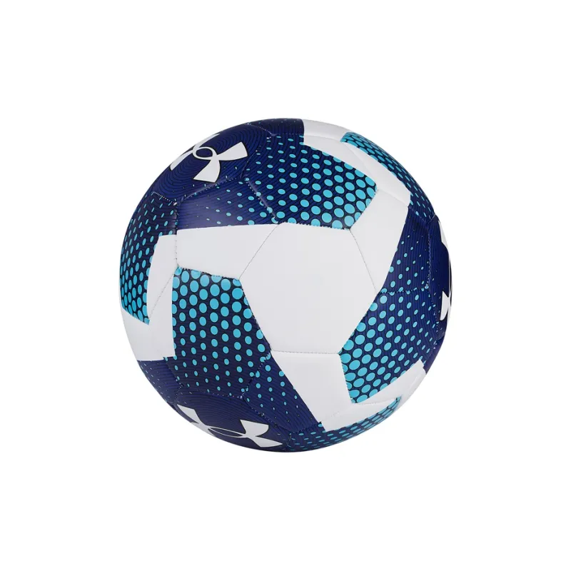 Under Armour Size 5 Soccer TPU Machine Stitched Soccer Ball Unisex Blue, White, Multicolor-8