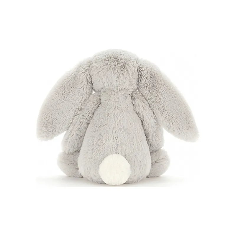 JELLYCAT Bashful Silver Bunny Plush Toy-2