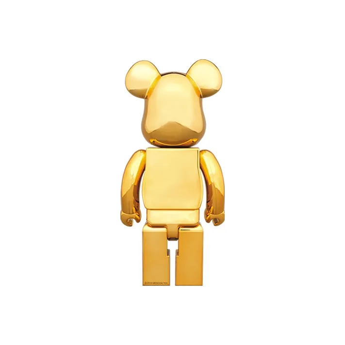 BE@RBRICK Daruma Gold Plating Fukuiri-1