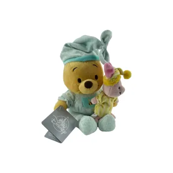 Disney Winnie The Pooh & Piglet Dolls Plush Doll 20cm High