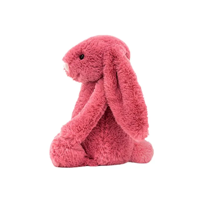 JELLYCAT Bashful Cerise Bunny Plush Toy-2