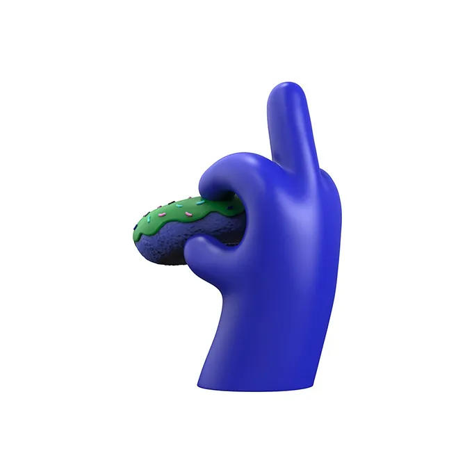 Mighty Jaxx Mighty Jaxx I Donut Care Radioactive Glow Figure-3