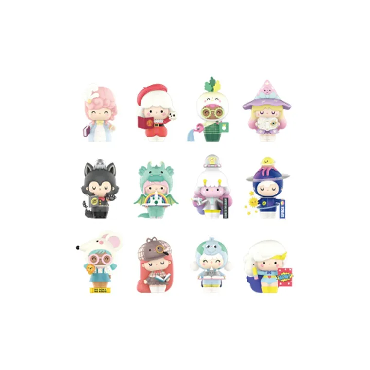 POP MART Whisper Doll Book Club Collection Blind Box Products Single Mystery Box/Full Box 12 Pcs-1