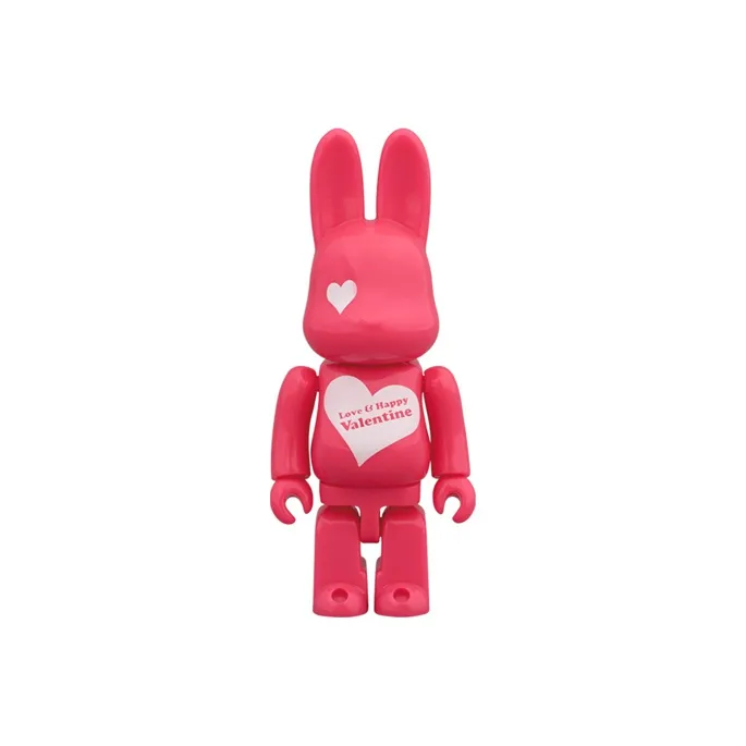 BE@RBRICK R@BBRICK LOVE Happy 2016 Rabbit Hang Tag Box 100% 7cm-0