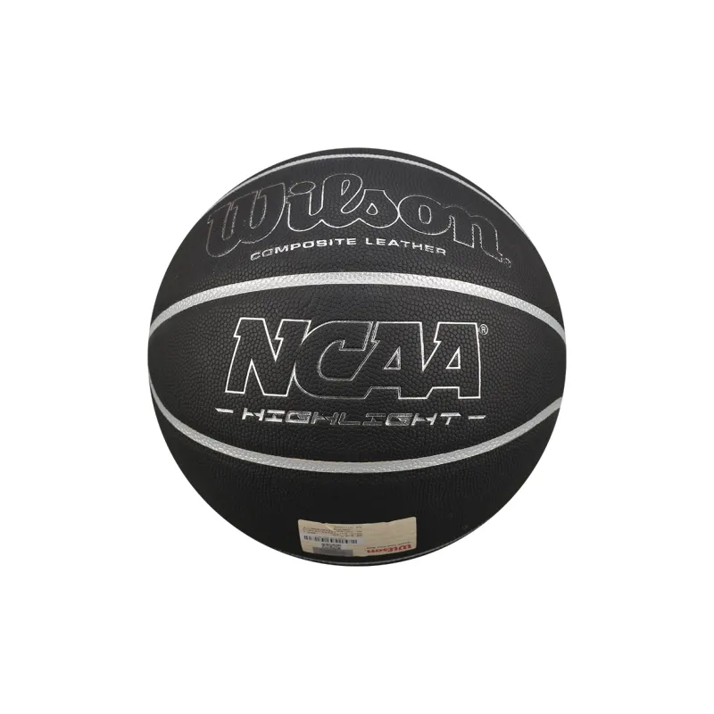 Wilson NCAA Collection WTB067529IB07CN PU Basketball Black Size 7 Ball Training Unisex-1