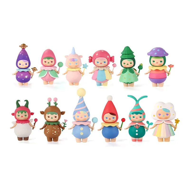 POP MART Beech Pucky Forest Collection Blind Box Products Whole Set 12 Pcs-0
