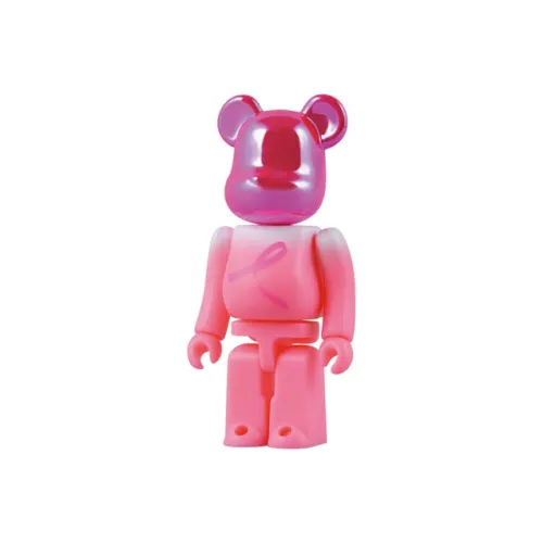 BE@RBRICK PINK RIBBON Pink Ribbon Hang Tag Box 100%