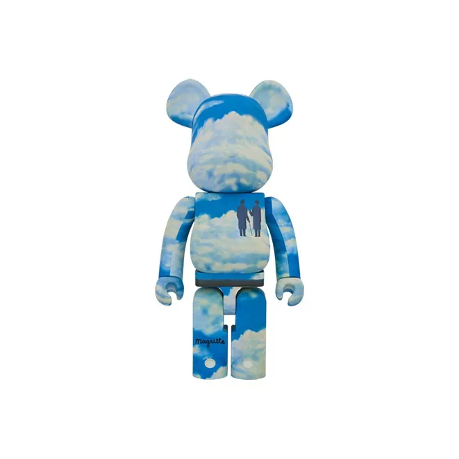 BE@RBRICK Rene Magritte 'La Reconaissance Infine 1963/The Castle Of The Pyrenees'-1