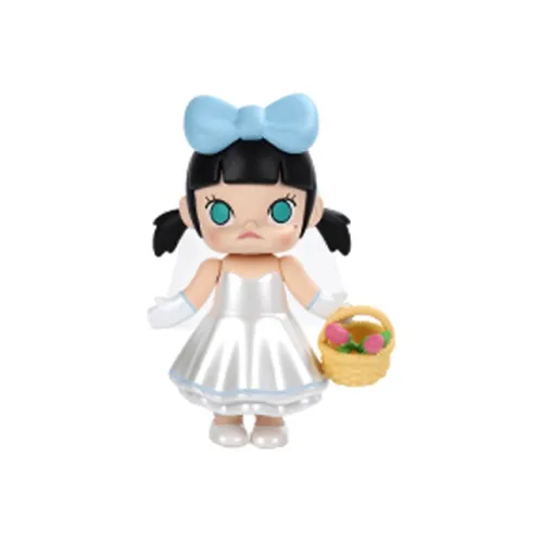 POP MART MOLLY Wedding Flower Girl Collection Molly Blind Box Products Single Mystery Box/Full Box 12 Pcs
