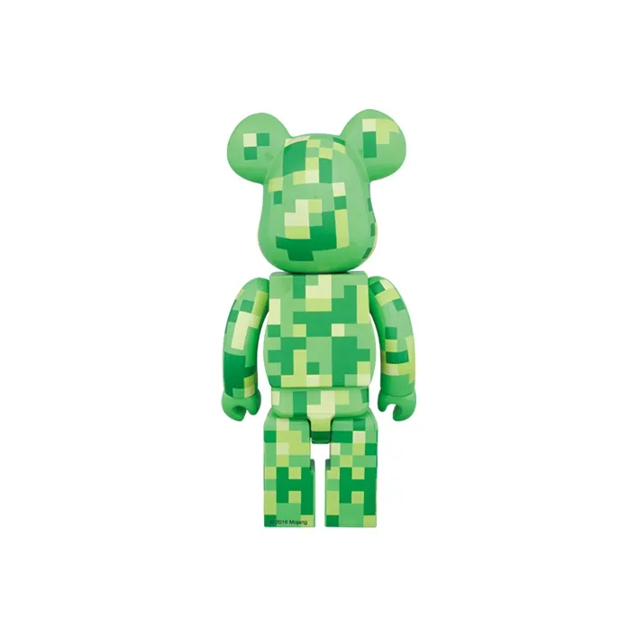 Bearbrick Creeper Green-1