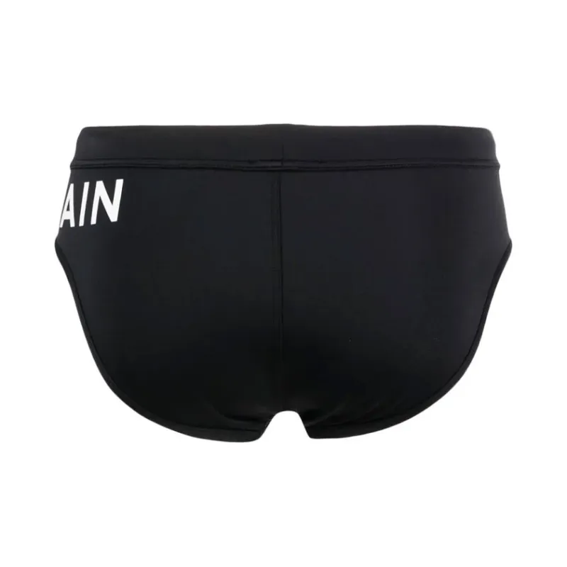 BALMAIN Logo-print Swimming Trunks-1