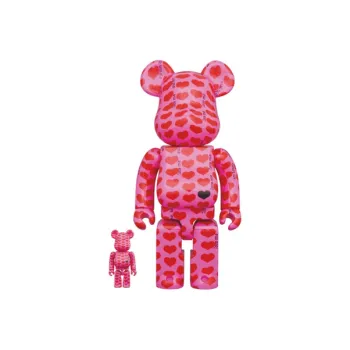 BE@RBRICK X Hide Pink Heart