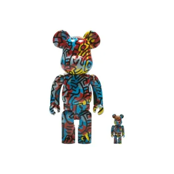 BE@RBRICK Medicom Keith Haring DesignerCon Exclusive Multi
