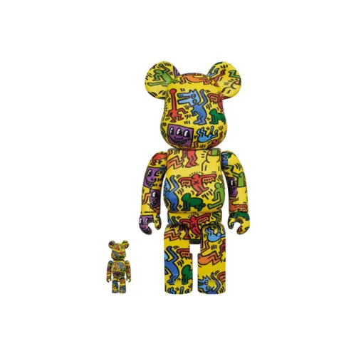 BE@RBRICK keith haring Trendy doll