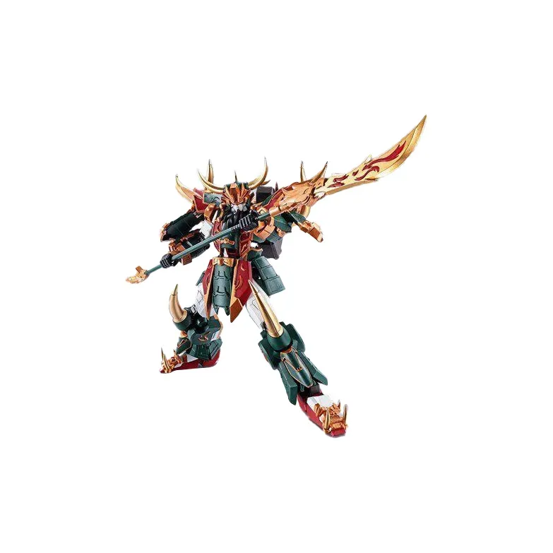 BANDAI METAL ROBOT SPIRITS MR Spirits Romance Of The Three Kingdoms Guan Yu Gundam Assembled Models-2