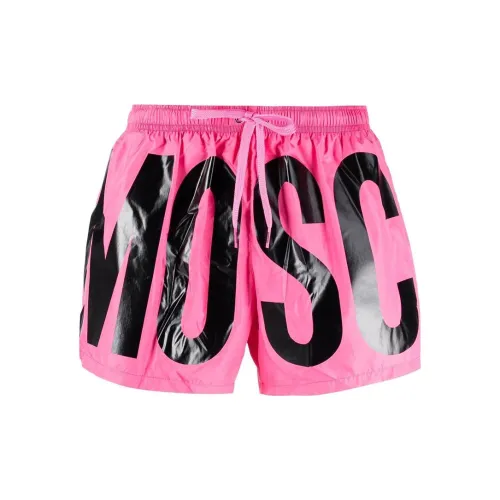 MOSCHINO Swimming Shorts Men Pink