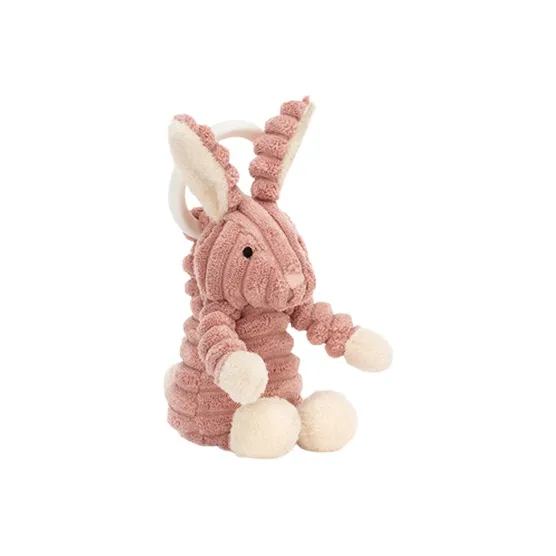 JELLYCAT Bunny Collection Corduroy Rabbit Charm Ring Dolls Plush Doll 15cm High-2