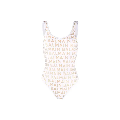 BALMAIN One-Piece Swimsuits Women's White