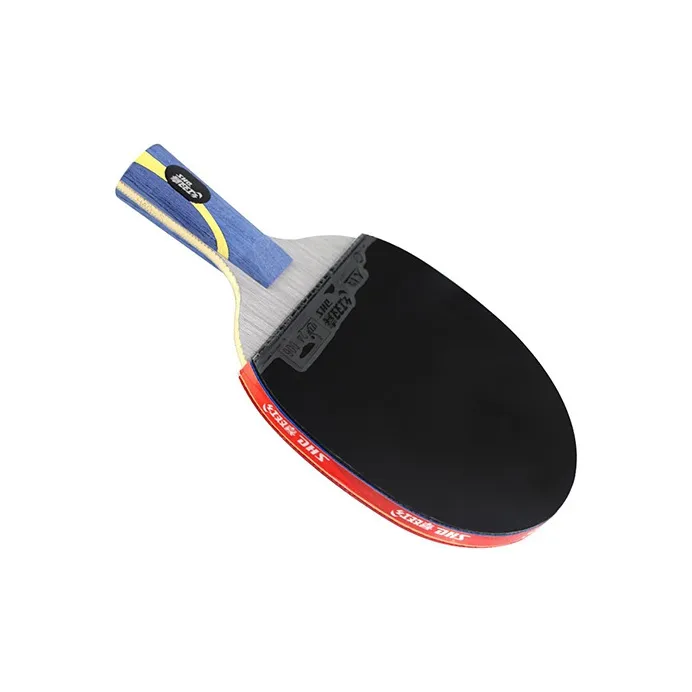 DHS Ping Pong Paddles Red/Black Gift Box Set-4