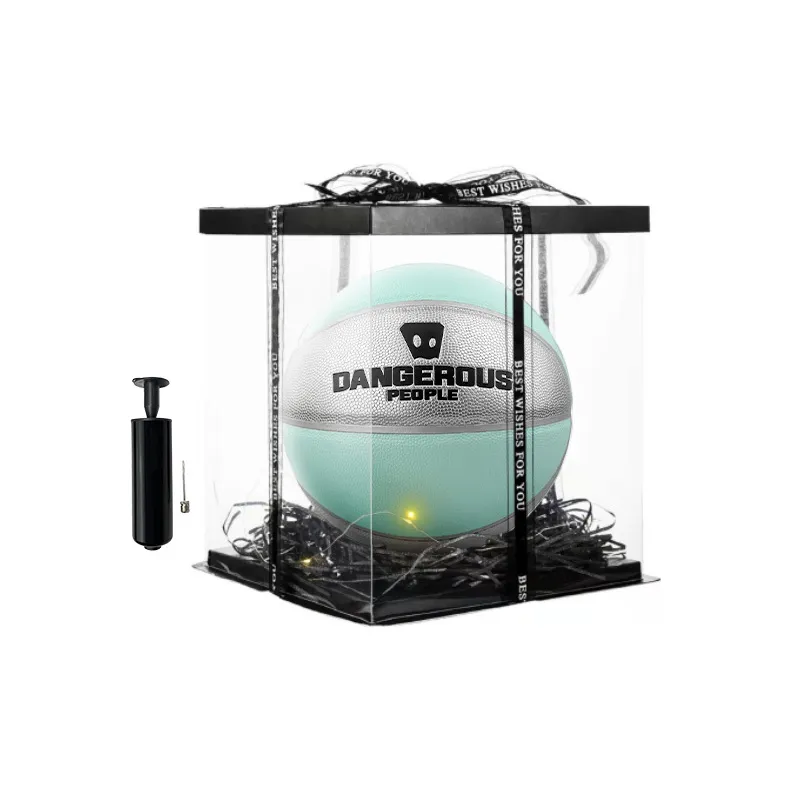 DANGEROUSPEOPLE PU Basketball Mint Green Size 7 Ball Training Unisex-6