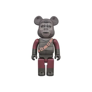 BE@RBRICK Soldier Ape Burgundy