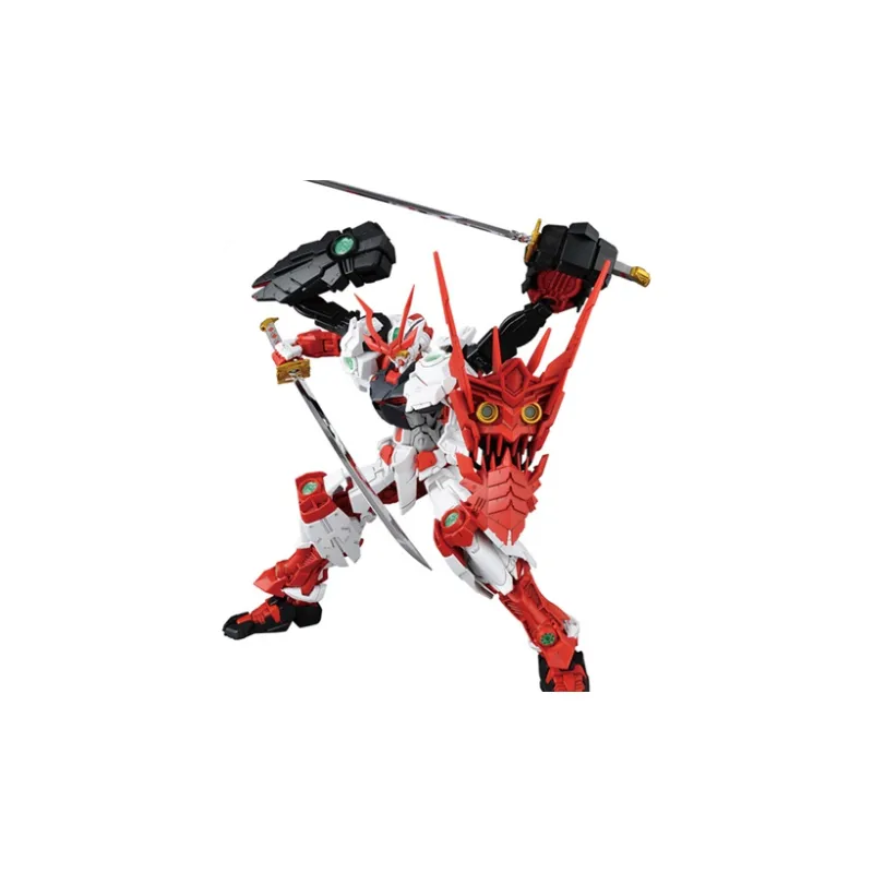 BANDAI MG Gundam Astray Collection MG Sengoku Heretic, Wan Taiwu, Red Heretic Model Kits-2